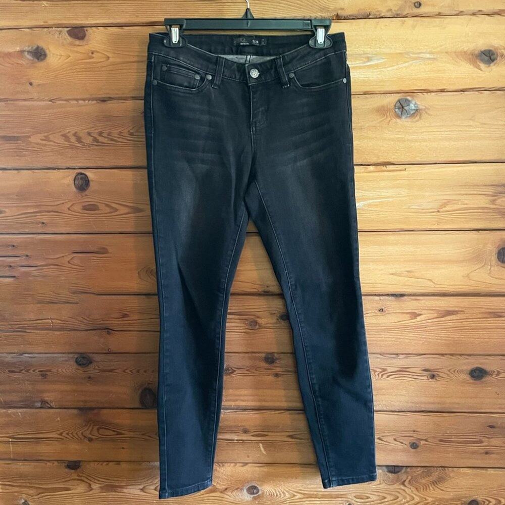 Prana Black Wash Skinny Jeans Size 2/26